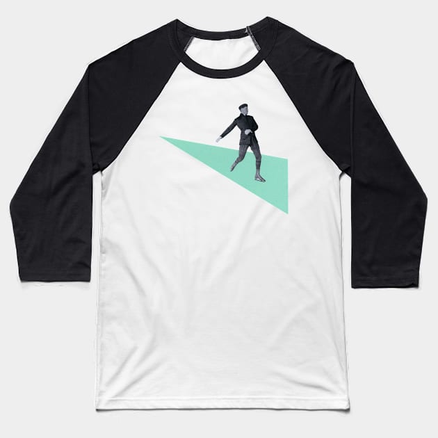 Slip and Slide Baseball T-Shirt by Cassia